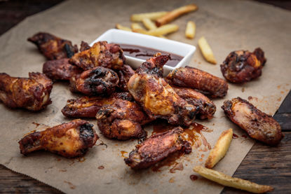 BBQ BUFFALO WINGS 5KG Picture of BBQ BUFFALO WINGS SE 5KG